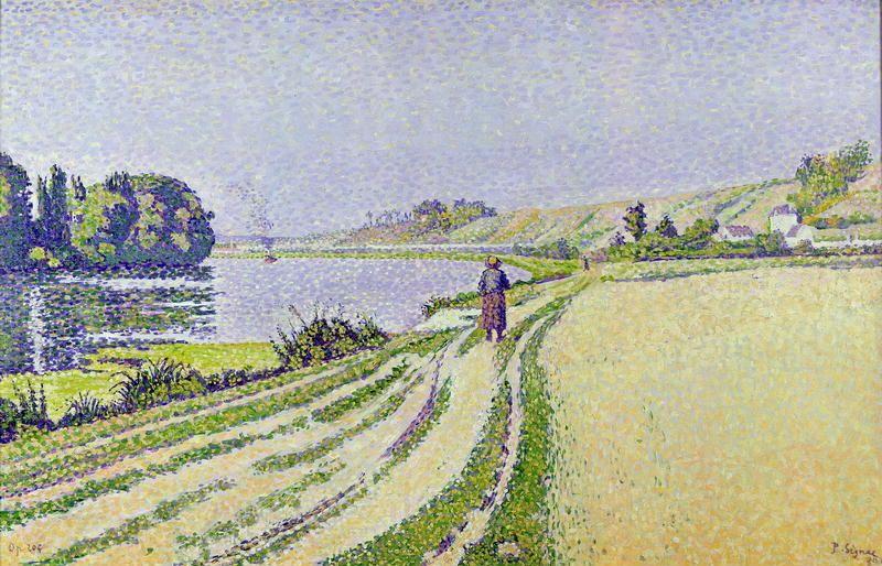 Paul Signac Herblay, La River